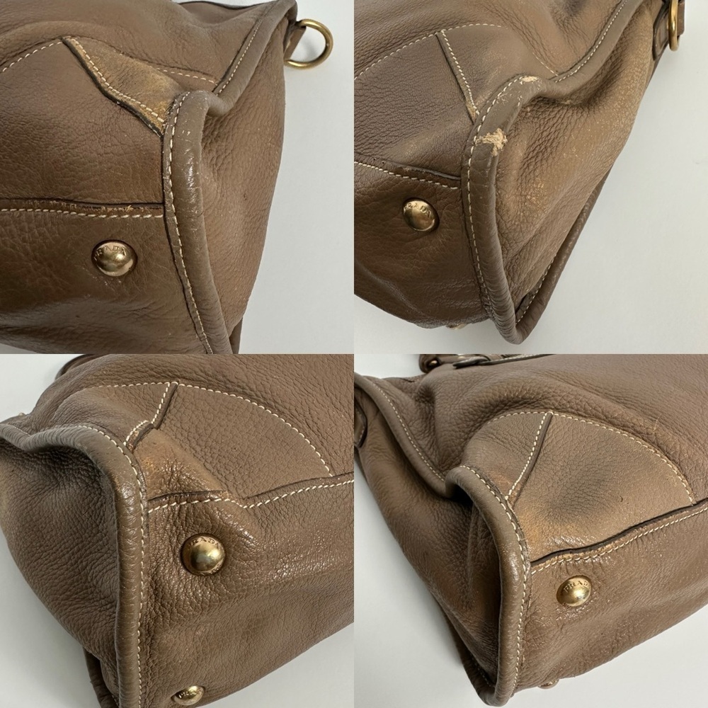 💯Authentic Prada Leather Handbag🍀 - Picture 4 of 17